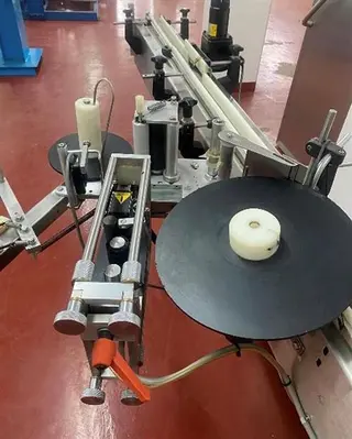 Nec Stainless steel tablet counter line including