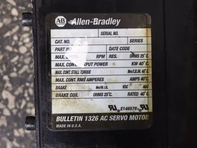 USED ALLEN BRADLEY 1326ASB660F21K6