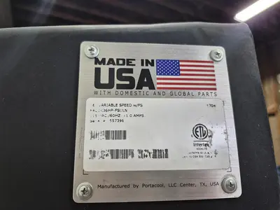 USED PORTACOOL PAC2K361S