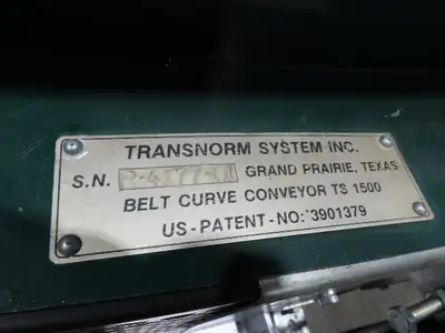 Used TRANSNORM _UNKNOWN_ Belt Conveyors | Arrow Industrial #561738