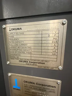 2020 OKUMA LB4000IIMY-1SC-1500 V12M CNC Turning Centers, Horizontal CNC Turning / Live Milling / Multi-Axis | Machinery Management (6)