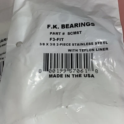 NEW F.K. Bearings SCM6T