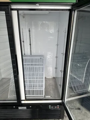 174-0115 Supera G2M-SW-48-W-1 2 Glass Door Self Contained Cooler