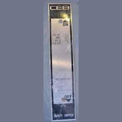 CEB 200 Amp Disconnect