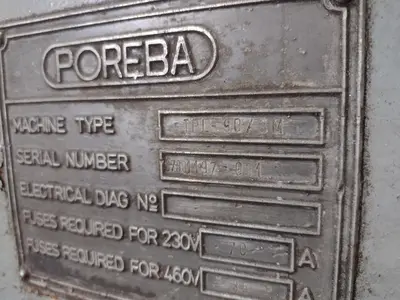 USED POREBA TPK-90/3M