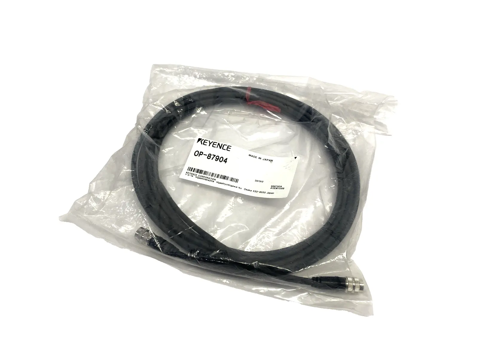 New | in-Stock KEYENCE OP-87904 Cable & Wire Michigan US | Maverick Industrial Sales #1487334