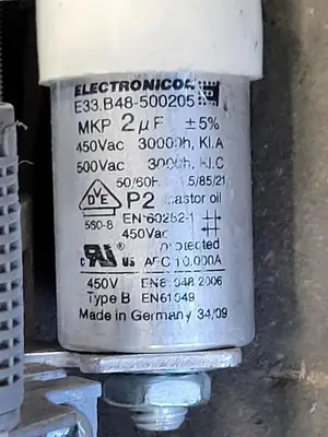 Swing Piston Vacuum Pump W/ AC Capacitor PM19791-NPK09