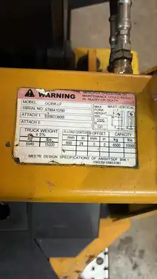 2007 CAT GC45K-LP Material Handling Fork Lift Trucks | Global Machine Brokers, LLC (12)