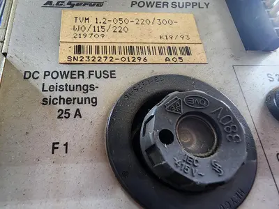 Used INDRAMAT TDM1.2-050-220/300-W0/115/220 AC Power Supplies Michigan US | Midwest Press and Automation #1275684