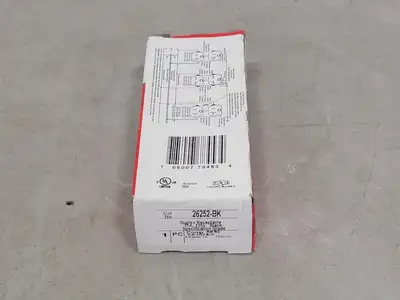 NEW PASS & SEYMOUR 26252-BK