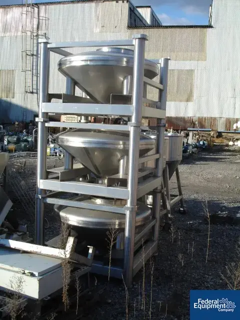 NEW TOTE Systems 300 Liter Tote Systems Tablet Totes, S/S
