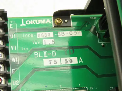 Okuma BLII-D7550A Servo Drive Amplifier Controller CNC Axis Ver 1.5