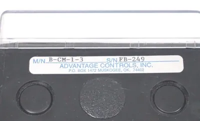 NEW ADVANTAGE CONTROLS B-CM-1-3 CONDENSATE MONITOR BCM13