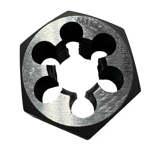 ProCut 18mm x 2mm Carbon Steel Hexagon Rethreading Die