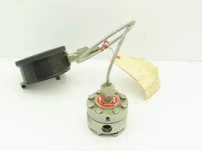 Ametek/M&G Div Type SK 316L SS Diaphragm w/USG Solfrunt 3500PSI Gauge Stock Bore