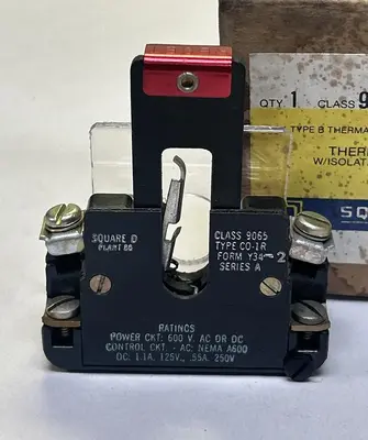New | in-Stock SQUARE D 9065C0-1R Miscellaneous Equipment (Electrical & Power) | Surplus Asset Holdings #1201292