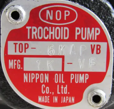 NEW NIPPON TOP-6MAPVB-VF PUMP TOP-1ME25S-6MAPVB-VF IHF8S40N-14 TOP6MAPVBVF