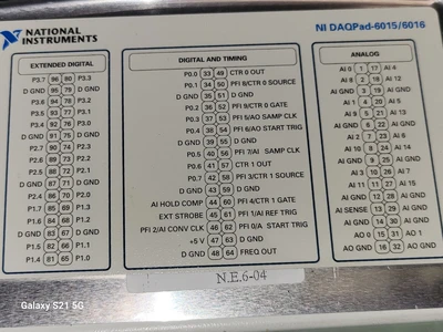 Used National Instruments NI DAQPad-6016 Computer Accessories Arizona US | ASSET CONVERSION SPECIALISTS, INC. #324792