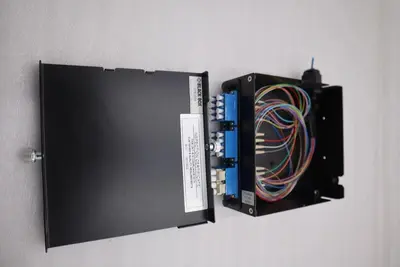 Black Box JPM398A JPM39 Series DIN Rail Mini Fiber Enclosure STOCK K-1118-A