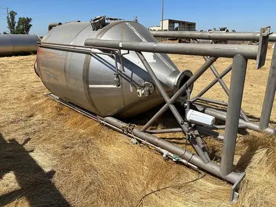 Tank, 2,250 Gallon, Stainless Steel, Agitation, Mueller #S745055