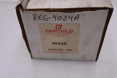 NEW OPEN BOX FAIRCHILD INDUSTRIAL PROD 4024A AIR PRESSURE REGULATOR STK GF465