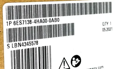 NEW SIEMENS 6ES7138-4HA00-0AB0 MASTER INTERFACE 6ES71384HA000AB0