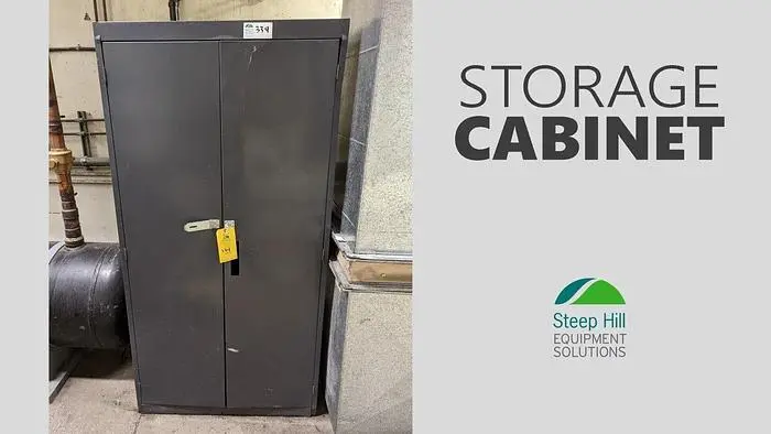 Black Storage Cabinet