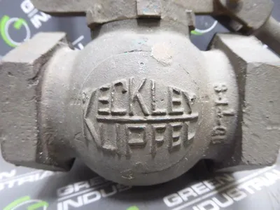 Keckley 1-1/4" Angle Globe Float Valve Type 27 Globe Pattern No Box New No Box