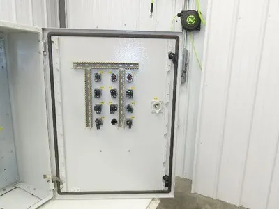 OMS Electrical Enclosure Control Panel Backplate 800x600x270mm Wall Mount