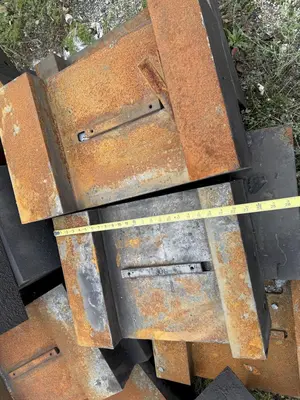 ANVIL DIE HOLDERS SOW BLOCKS HOLDER FORGING PRESS OR HAMMER, OUT OF CHAMBERSBURG 23 & 14 DIE FORGERS: STOCK #21025