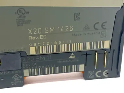 Used B&R Automation X20 SM 1426, X20BM11 PLC Input & Output Michigan US | Maverick Industrial Sales #1397707