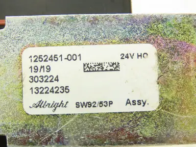Curtis SW92/53P AC Motor Contactor Set 24V Toyota 8HBW23 Pallet Jack SW80-2227P