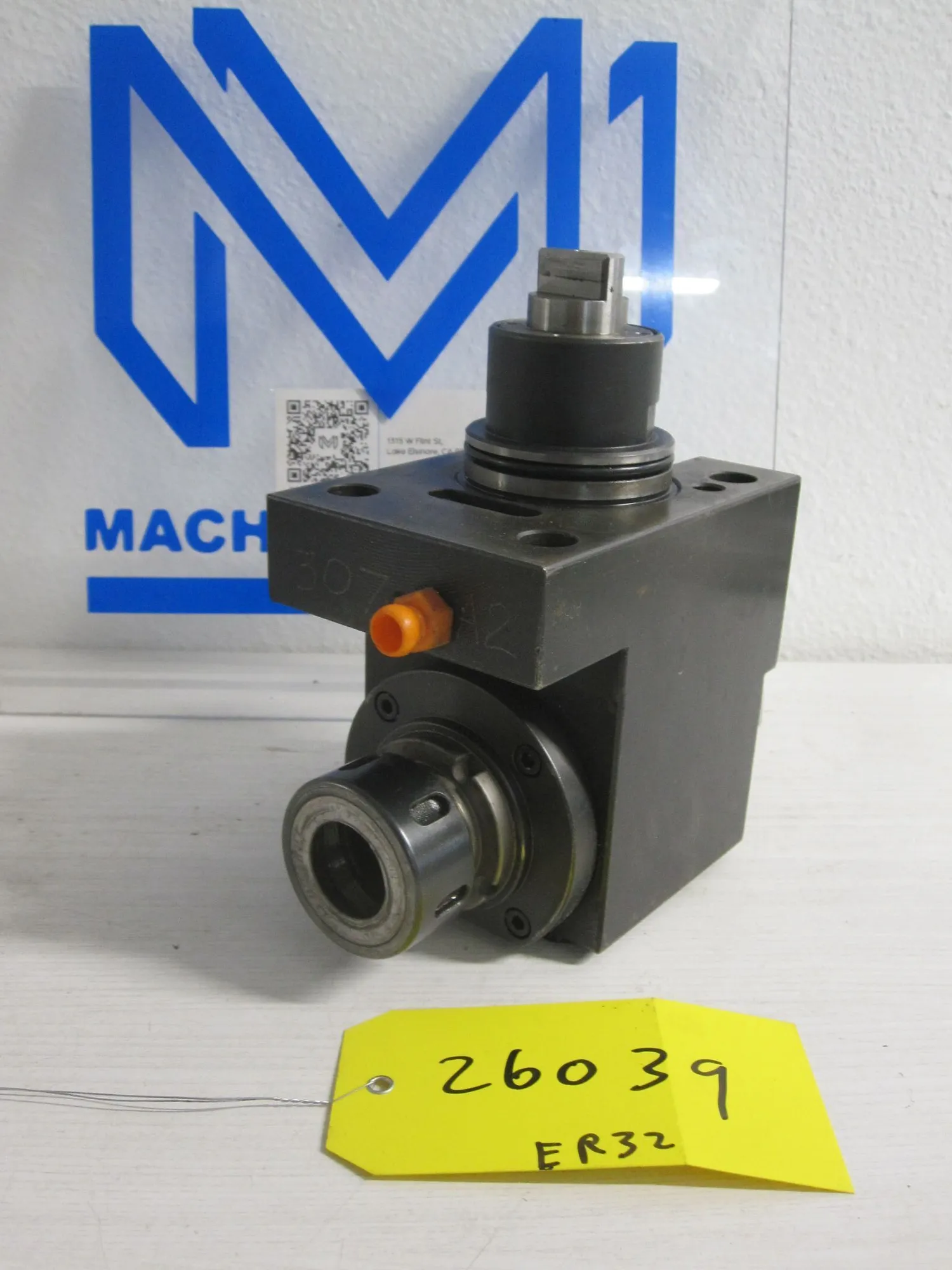 DMG Mori Seiki SL-25Y Right Angle 90 degree Live Tool Holder ER32 65 x 75 mm