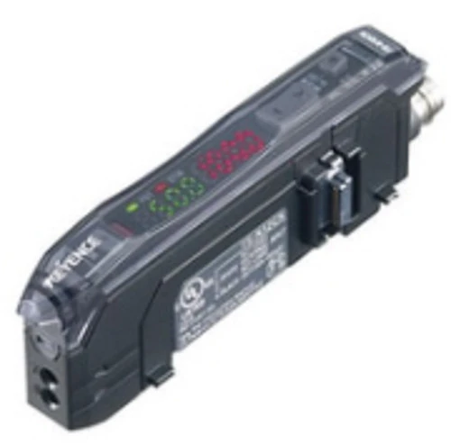 Keyence FS-N12CN Fiber Optic Sensor, Amplifier, M8 Connect, Expansion Unit, NPN [New]