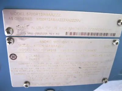 NEW Micro Motion 5700 R12 ABAAZZZ AAZZZMV