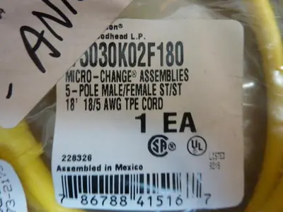 NEW BRAD HARRISON / WOODHEAD 773030K02F180