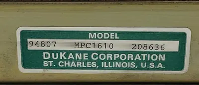 USED DUKANE IQ MPC1610