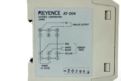 Keyence AT-204 Sensor Amplifier Unit, 12-24V DC