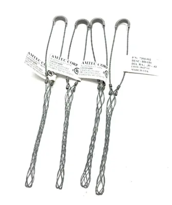 USED AMTEC CORP BUS DROP GRIP, STRAIN RELIEF BD-030 .30-.43 DIA.