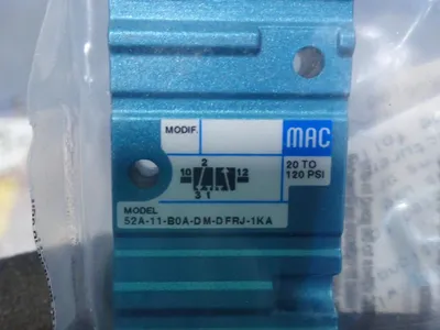 New | in-Stock MAC VALVES 52A1180ADMDFRJ1KA Pumps Ohio US | HGR 24 #1083933