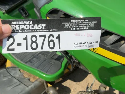 Used JOHN DEERE E100 Mowers Michigan US | Miedema Asset Management Group #1344800