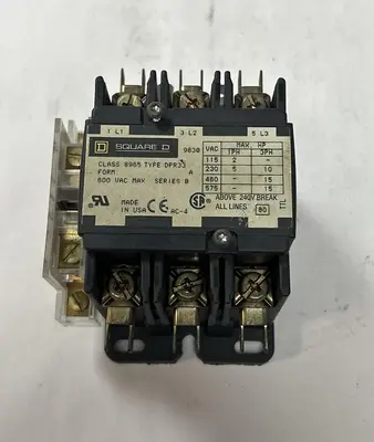 Used SQUARE D 8965DPR33 PLC Contactors Ohio US | Surplus Asset Holdings #1578807