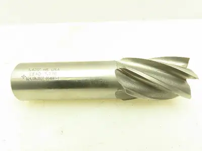 Cleveland Twist Drill Q54697-1 6FLT SE M7 HSS CC Endmill Special Flat Lot of 4