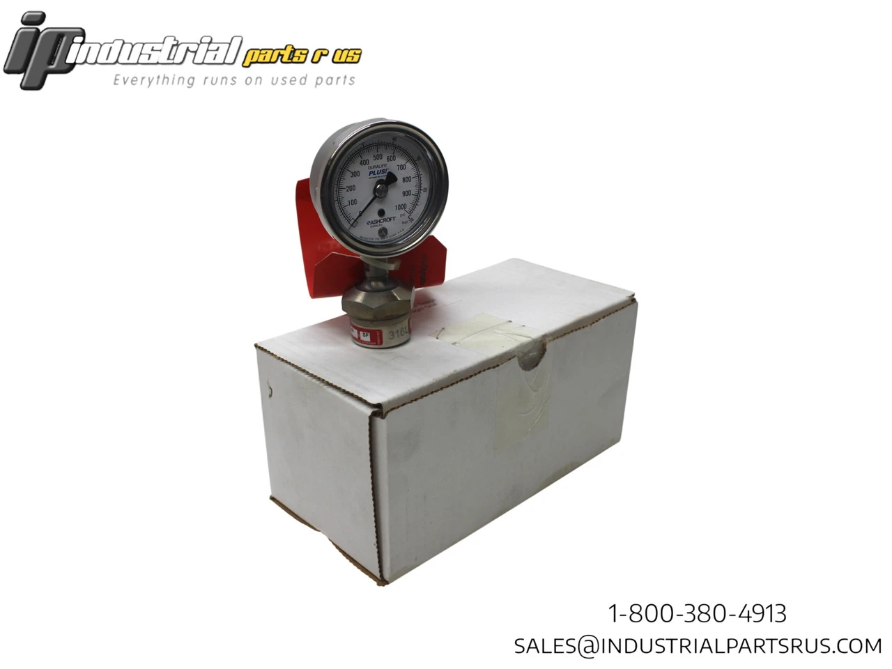NEW ASHCROFT 316L PRESSURE GAUGE