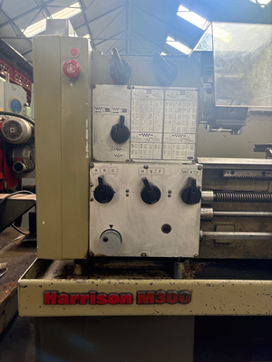 USED HARRISON M300 GAP BED LATHE