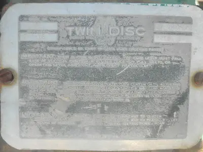 USED TWIN DISC SP-111-HP2