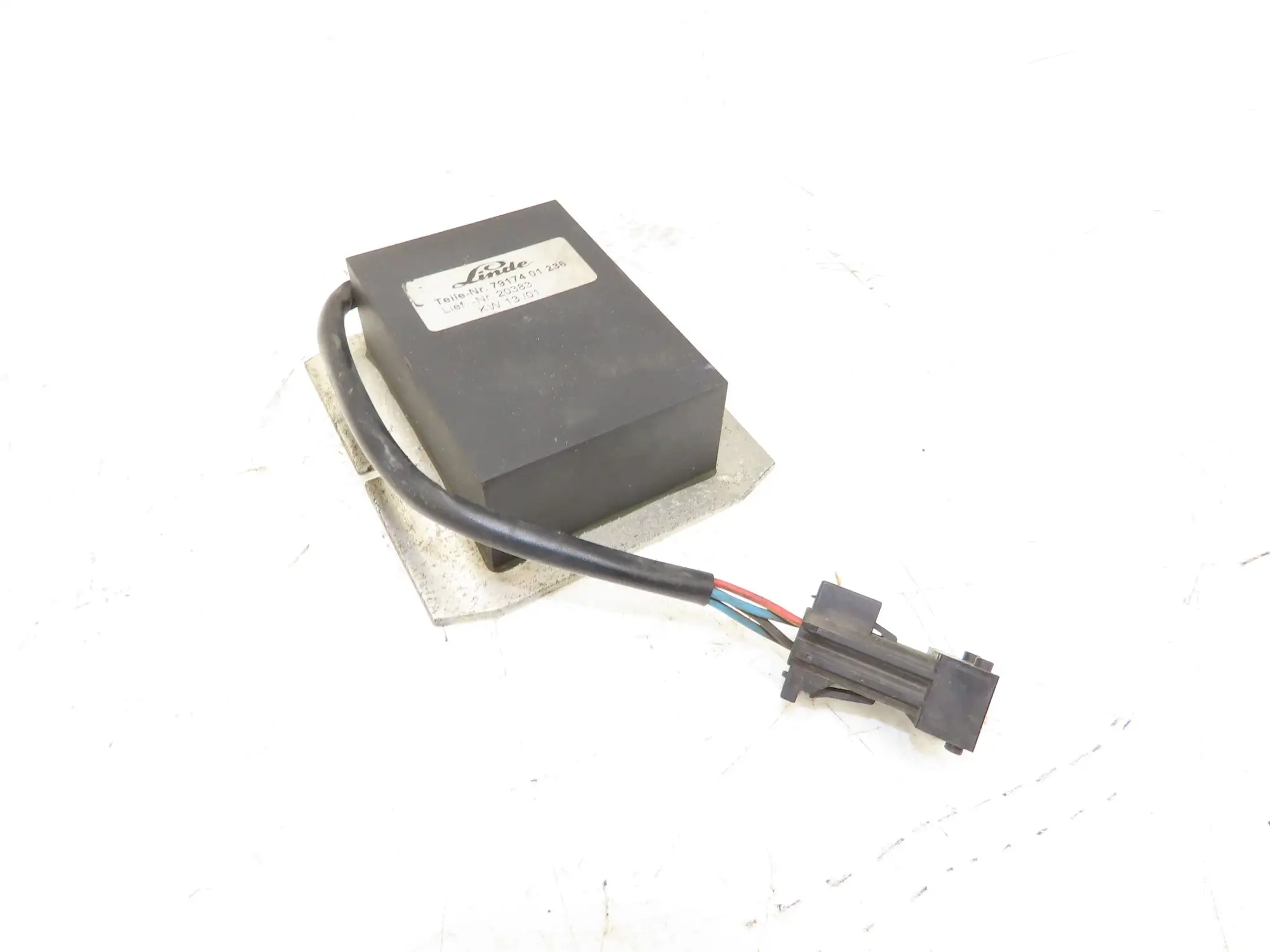 Linde 79174 01 236 Forklift Voltage Transformer Module Removed From E18C-02