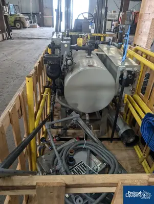 USED De Dietrich 500 Gal DeDietrich Glass Lined Reactor, 100/100#