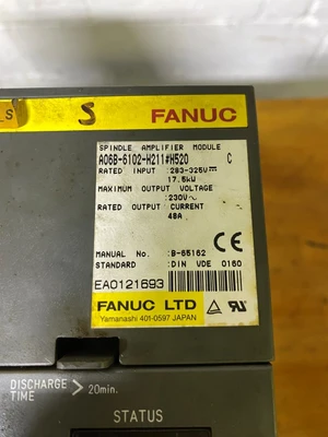 FANUC A06B-6102-H211 SPINDLE AMPLIFIER