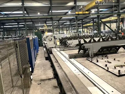 USED TUBE TECH LASER FOR TUBES, BEAMS & PROFILES